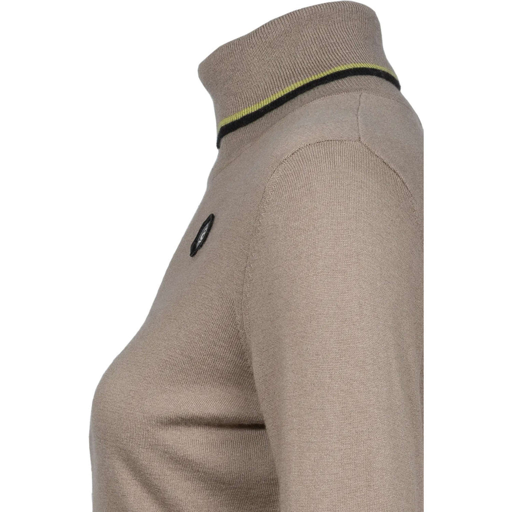 Cavallo Maglione a Collo Alto Cavallysah Peanut