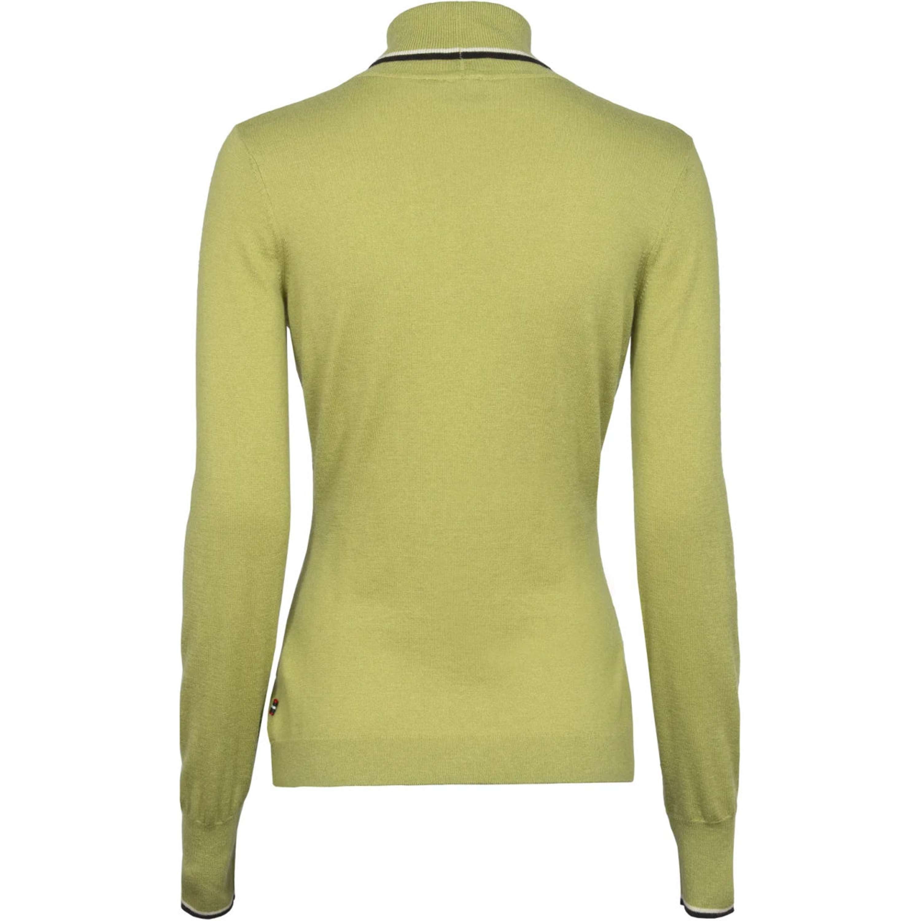 Cavallo Maglione a Collo Alto Cavallysah Golden Green