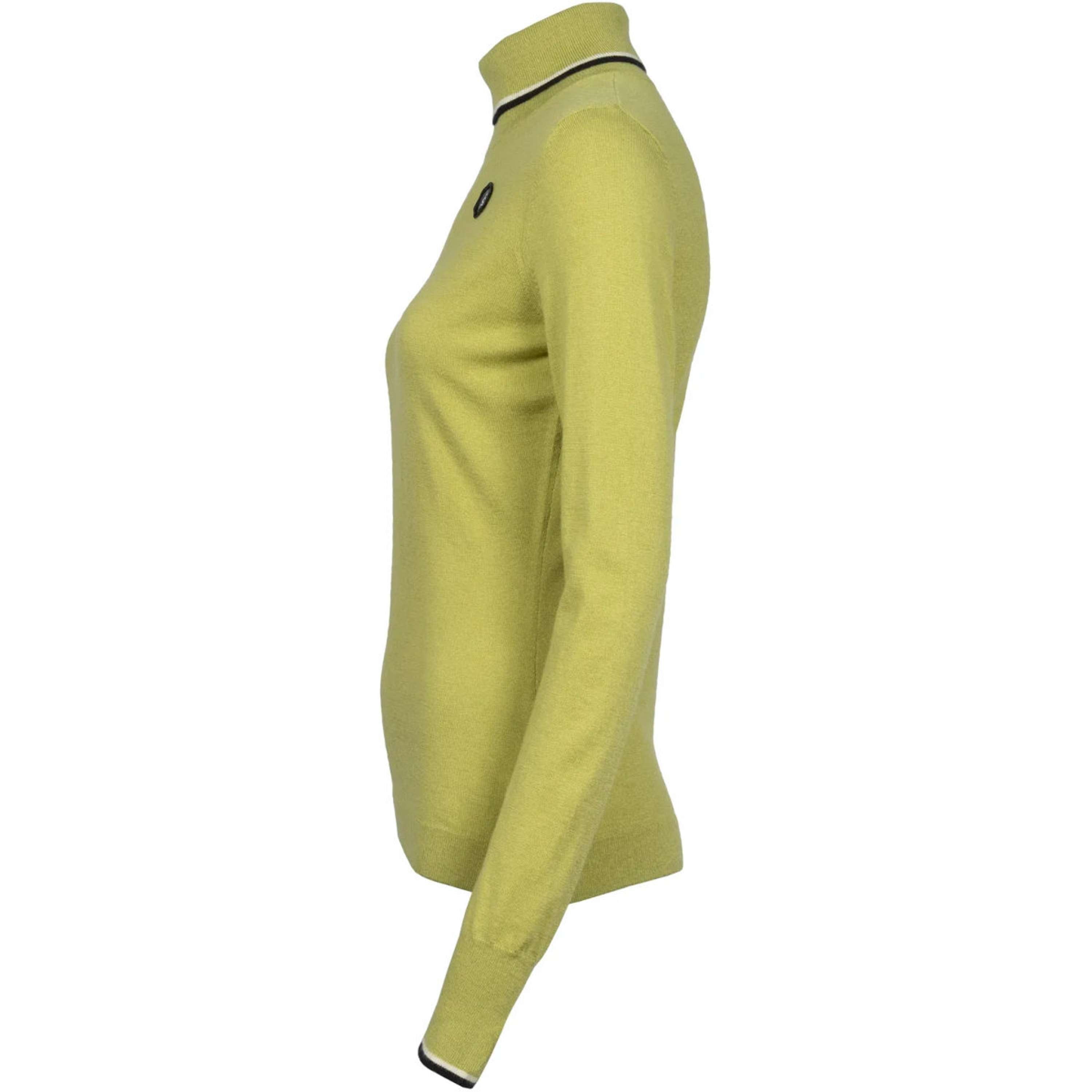 Cavallo Maglione a Collo Alto Cavallysah Golden Green