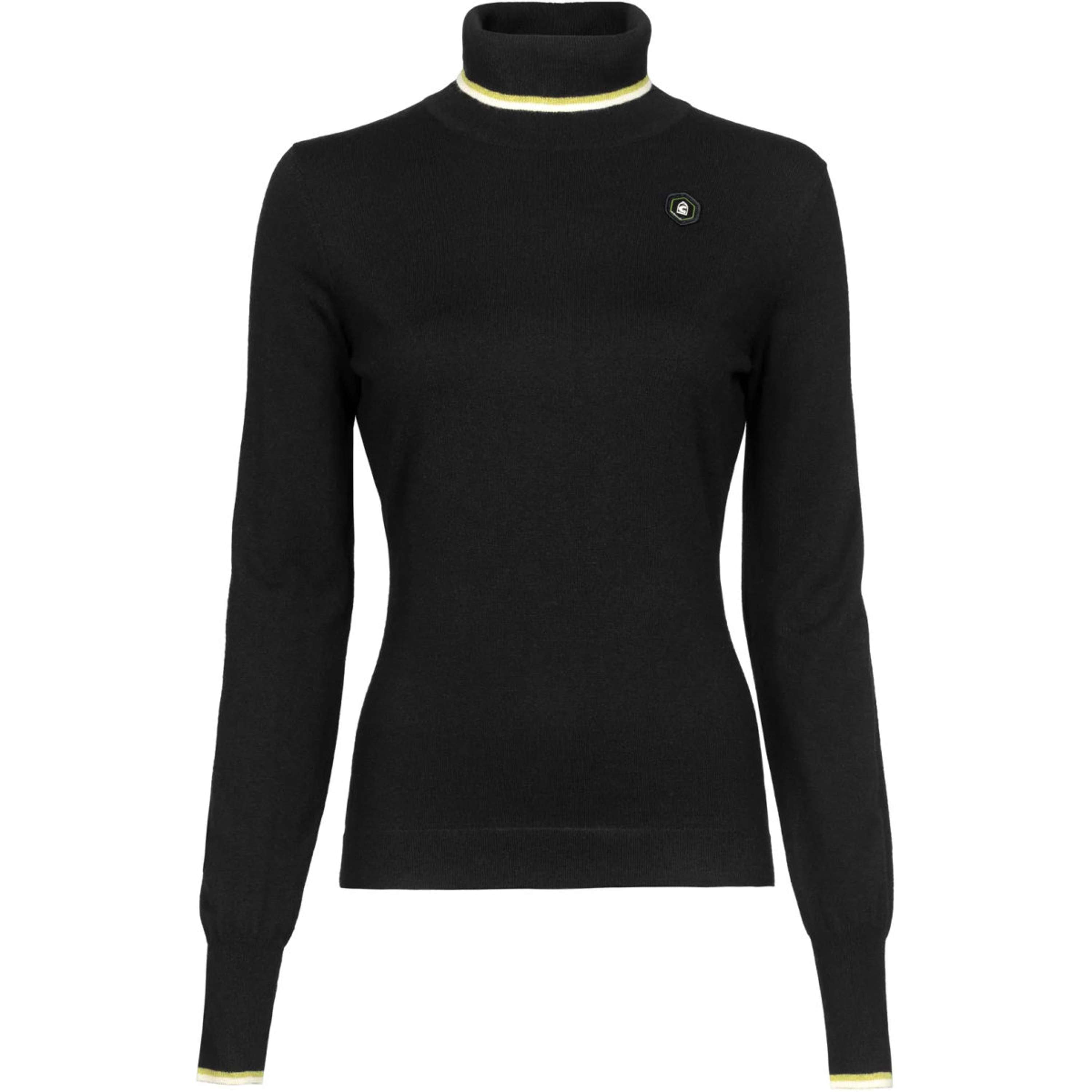 Cavallo Maglione a Collo Alto Cavallysah Nero