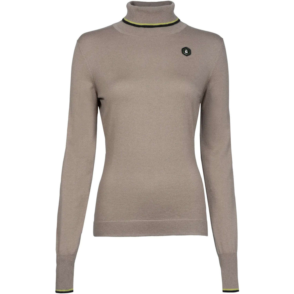 Cavallo Maglione a Collo Alto Cavallysah Peanut