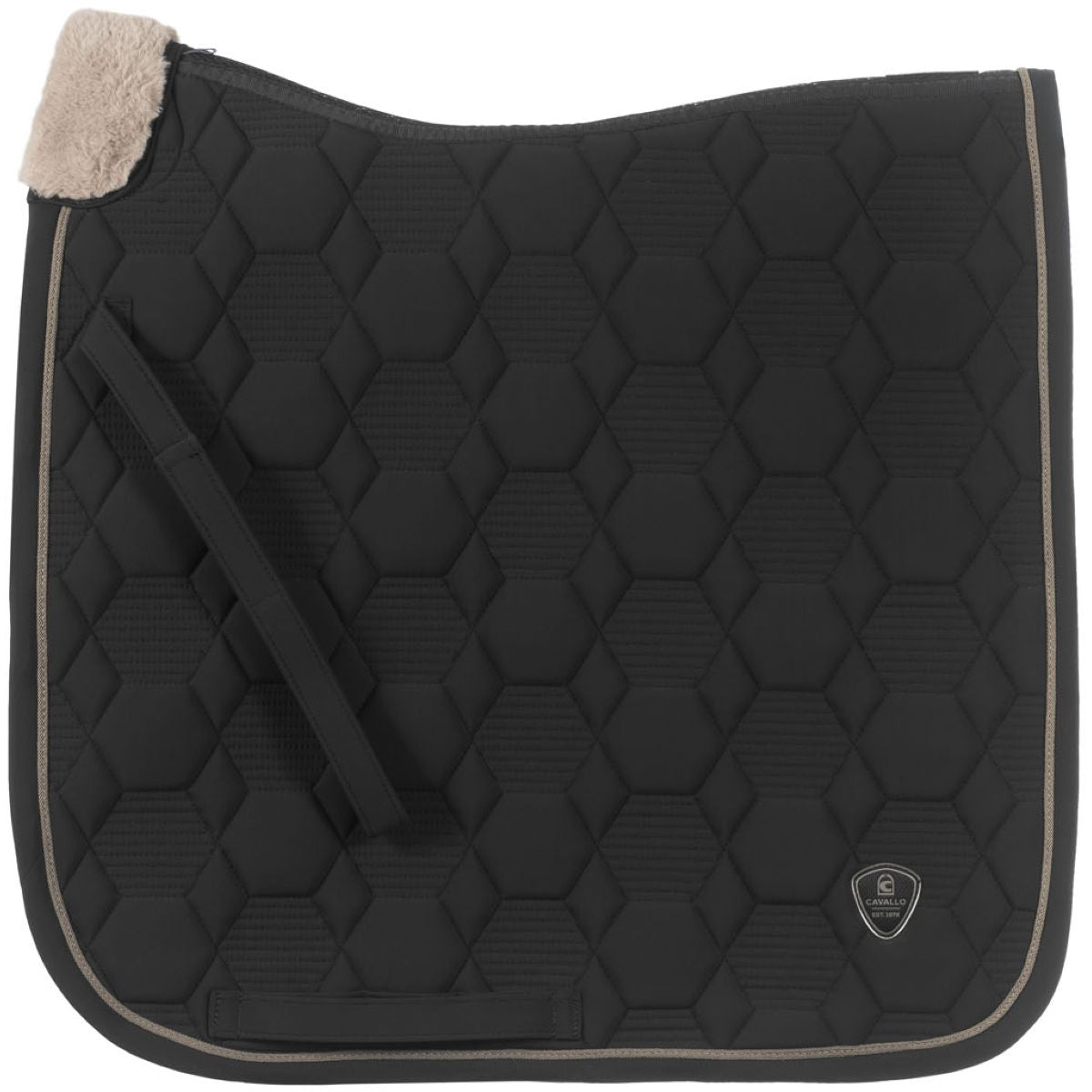 Cavallo Sottosella Cavalpino Dressage Nero