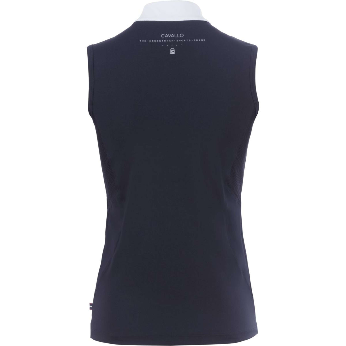 Cavallo Maglia da gara CavalHalfzip Blu scuro