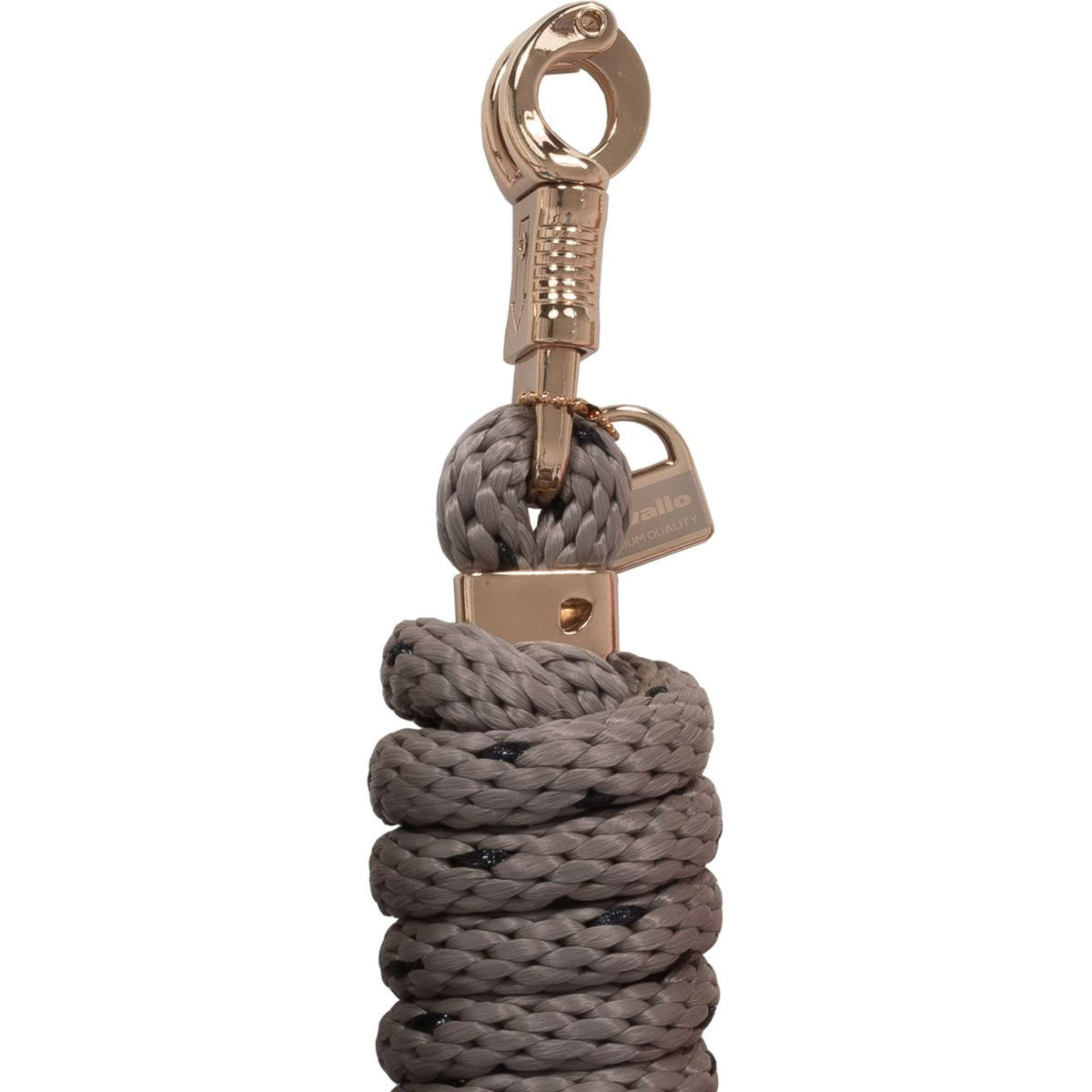 Cavallo Corda per cavezza CavalPaz con Gancio di Panico Mocha Latte