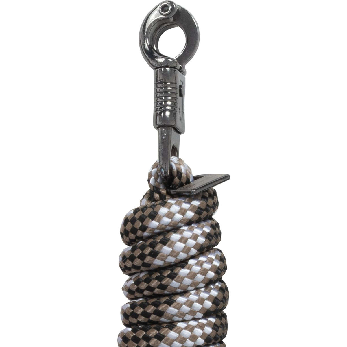 Cavallo Corda per cavezza CavalJinx con Gancio di Panico Mocha Latte