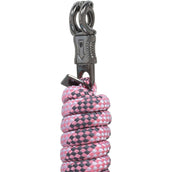 Cavallo Corda per cavezza CavalJinx con Gancio di Panico Powder Pink