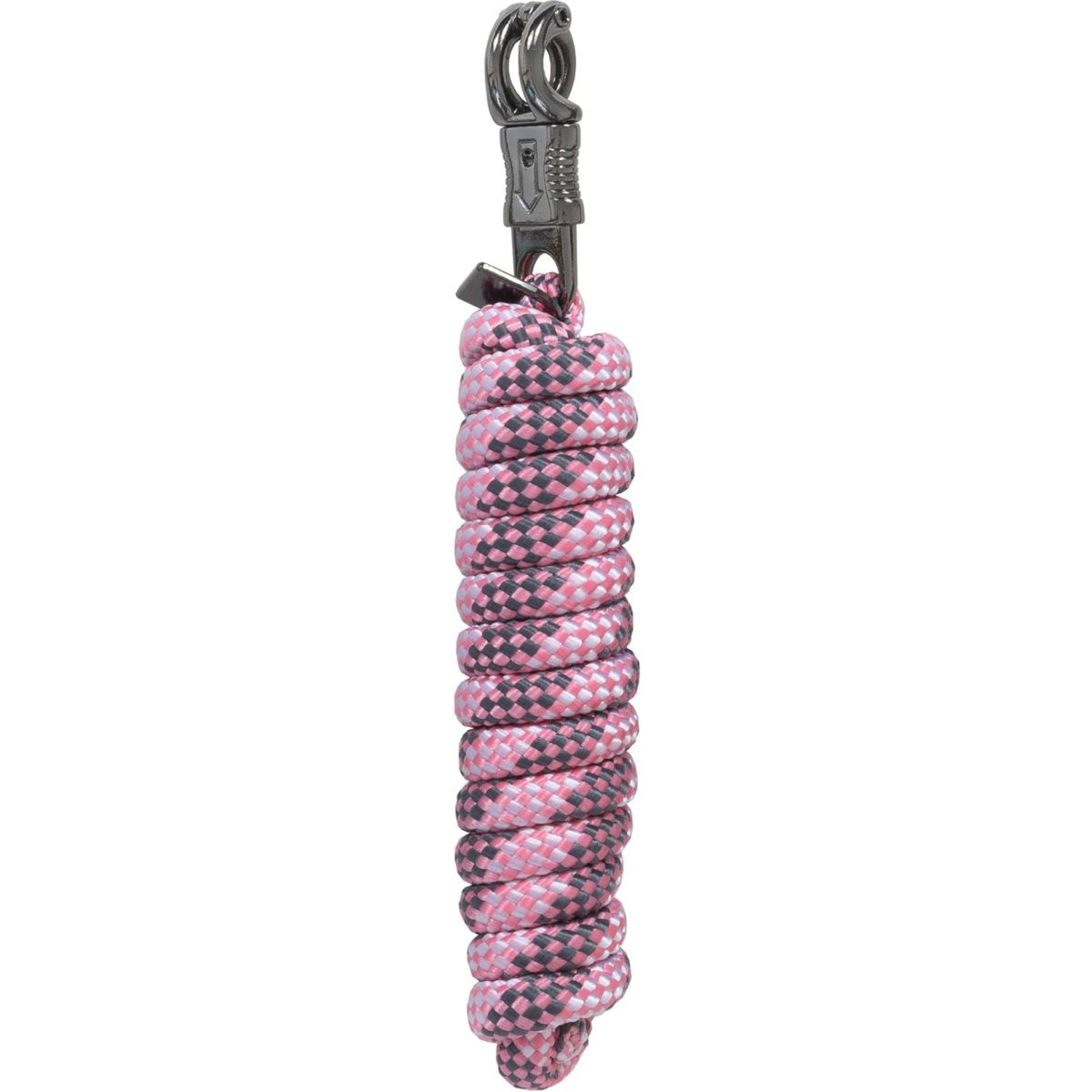 Cavallo Corda per cavezza CavalJinx con Gancio di Panico Powder Pink