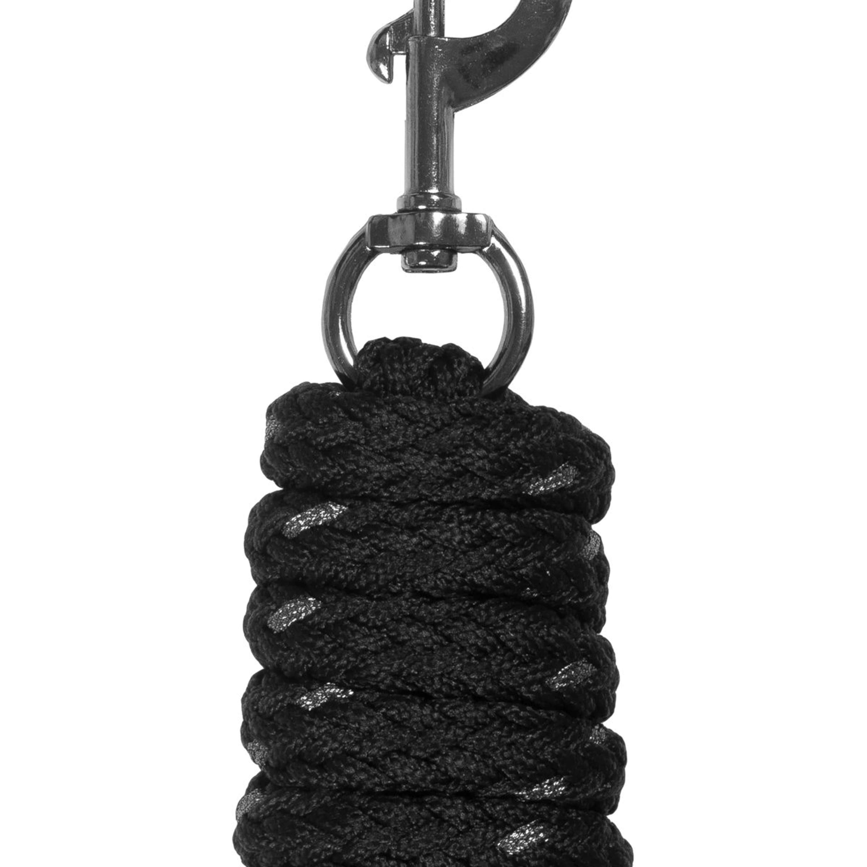 Cavallo Corda per cavezza CavalRey con Moschettone Nero