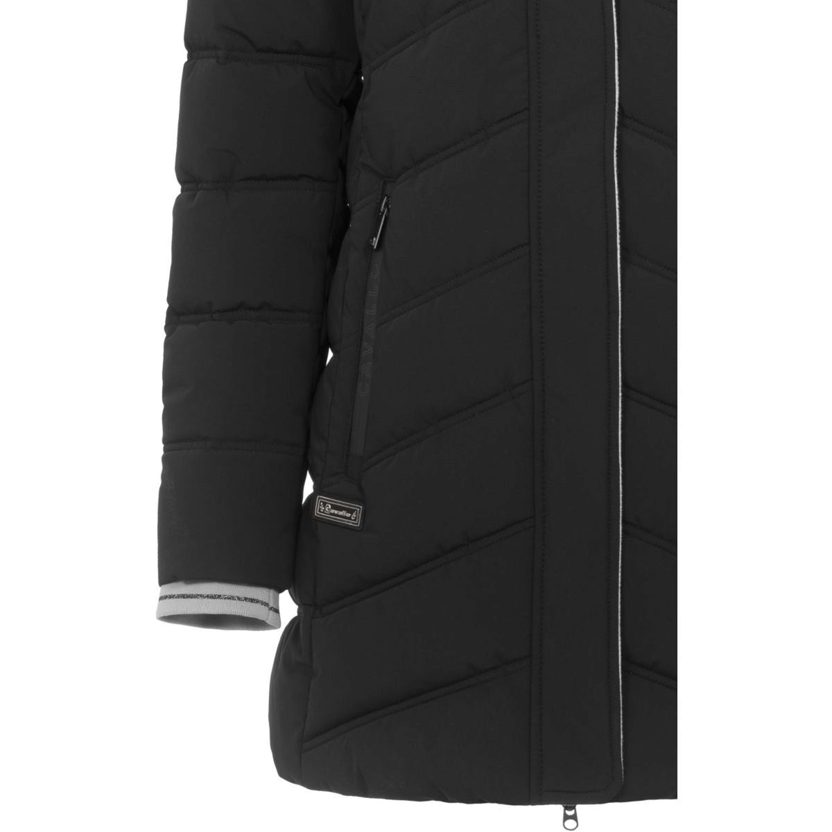 Cavallo Cappotto Lungo Cavalrhea Nero