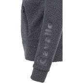 Cavallo Felpa con cappuccio e zip Cavalrosie Acciaio