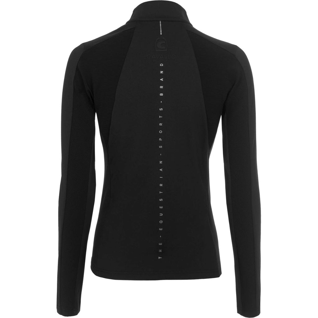 Cavallo Maglia CavalBria Maniche Lunghe Nero