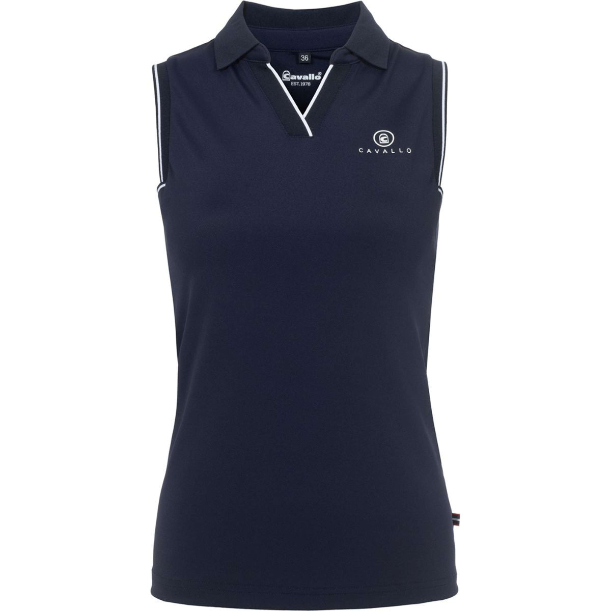 Cavallo Maglia CavalBua Senza Maniche Blu scuro