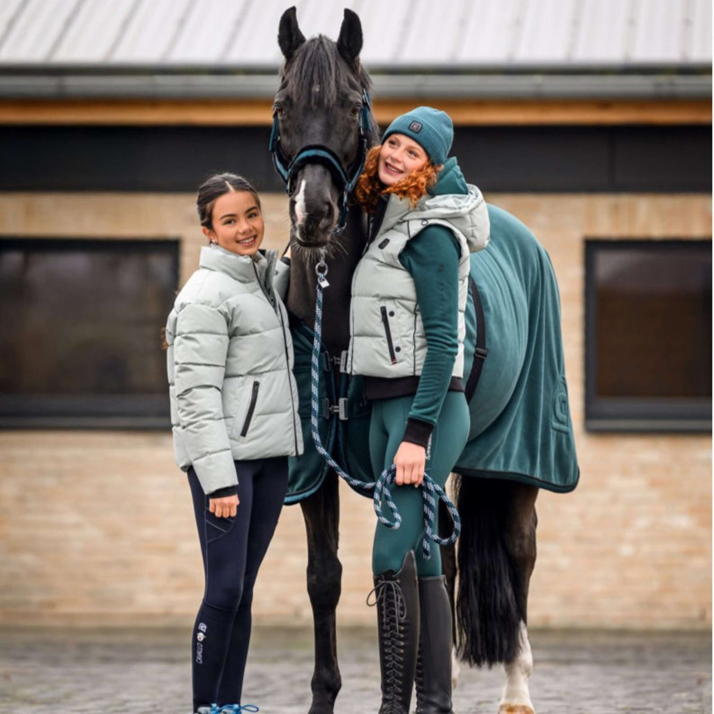 Cavallo Corda per cavezza CavalJace con Moschettone Dark Peacock