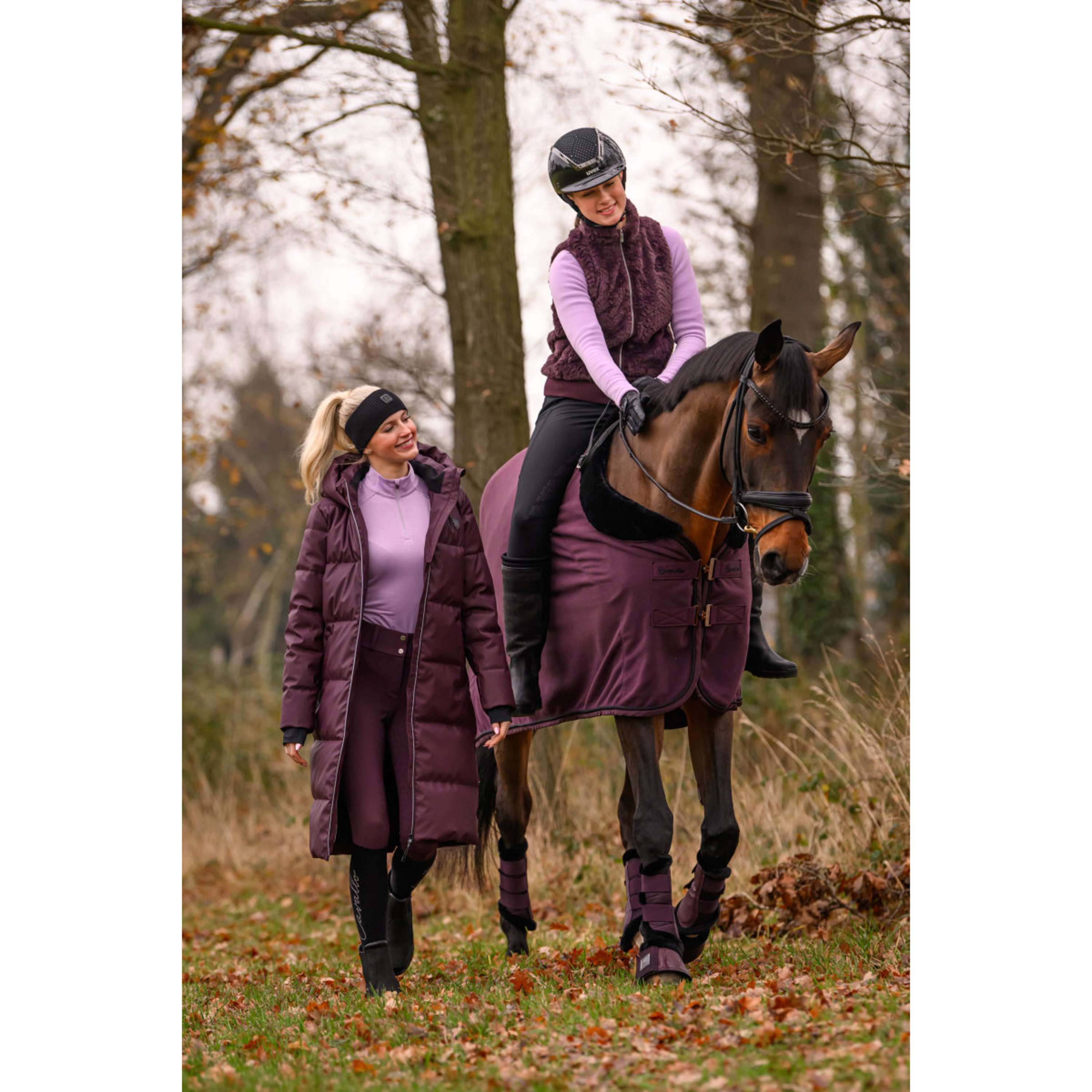 Cavallo Cappotto Lungo CavalDaly Dusty Plum