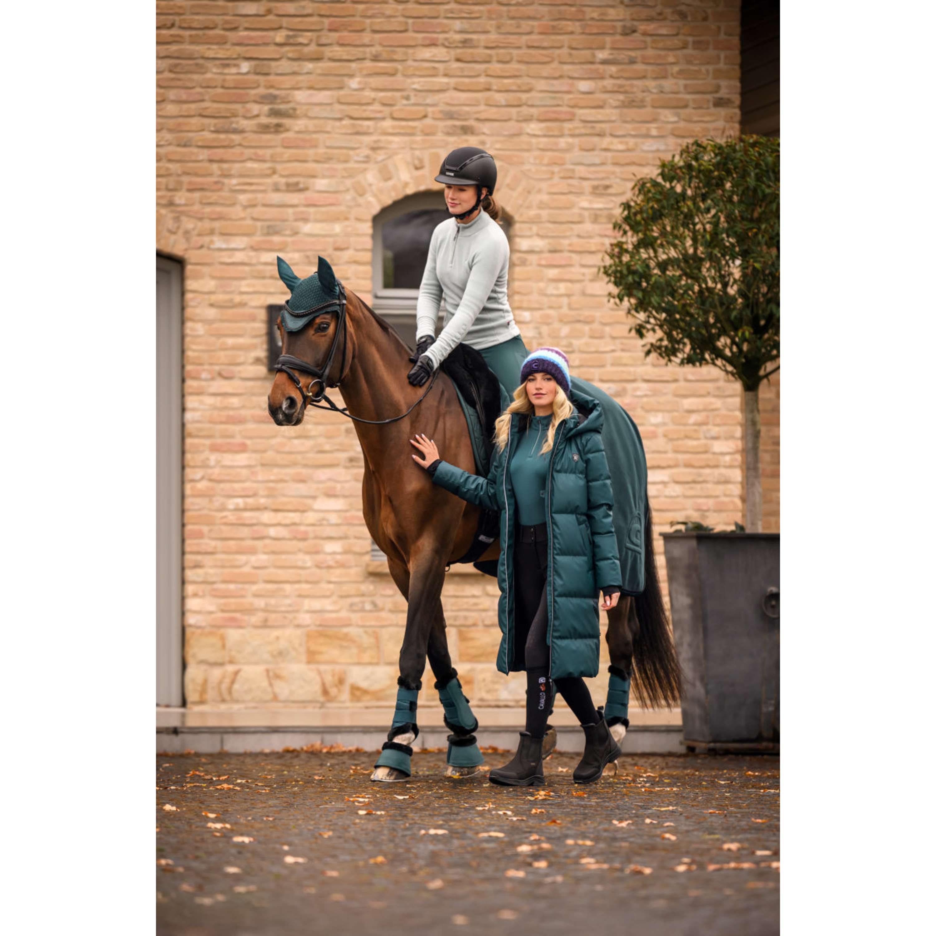 Cavallo Cappotto Lungo CavalDaly Dark Peacock