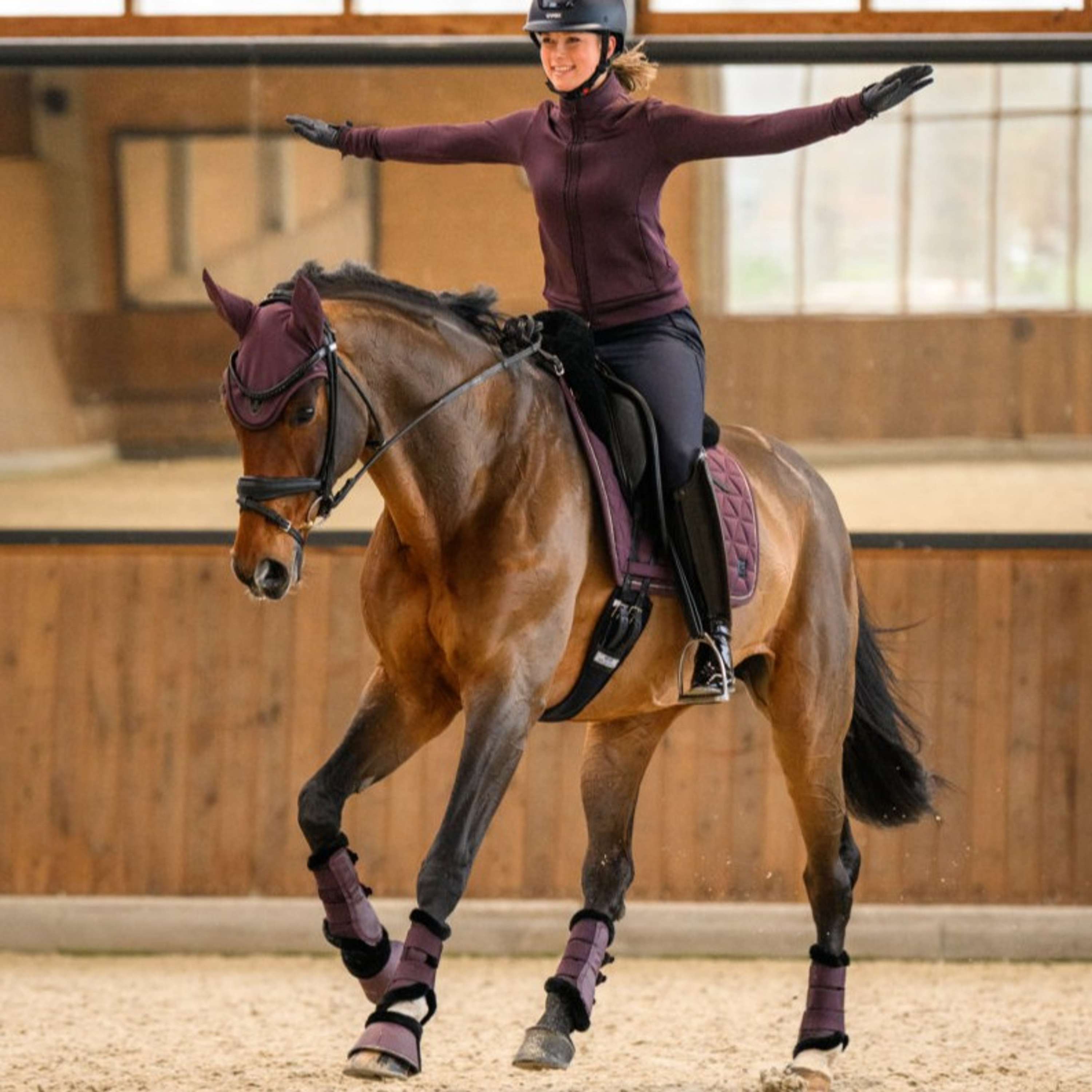 Cavallo Stivaletti a Campana CavalJodi Dusty Plum