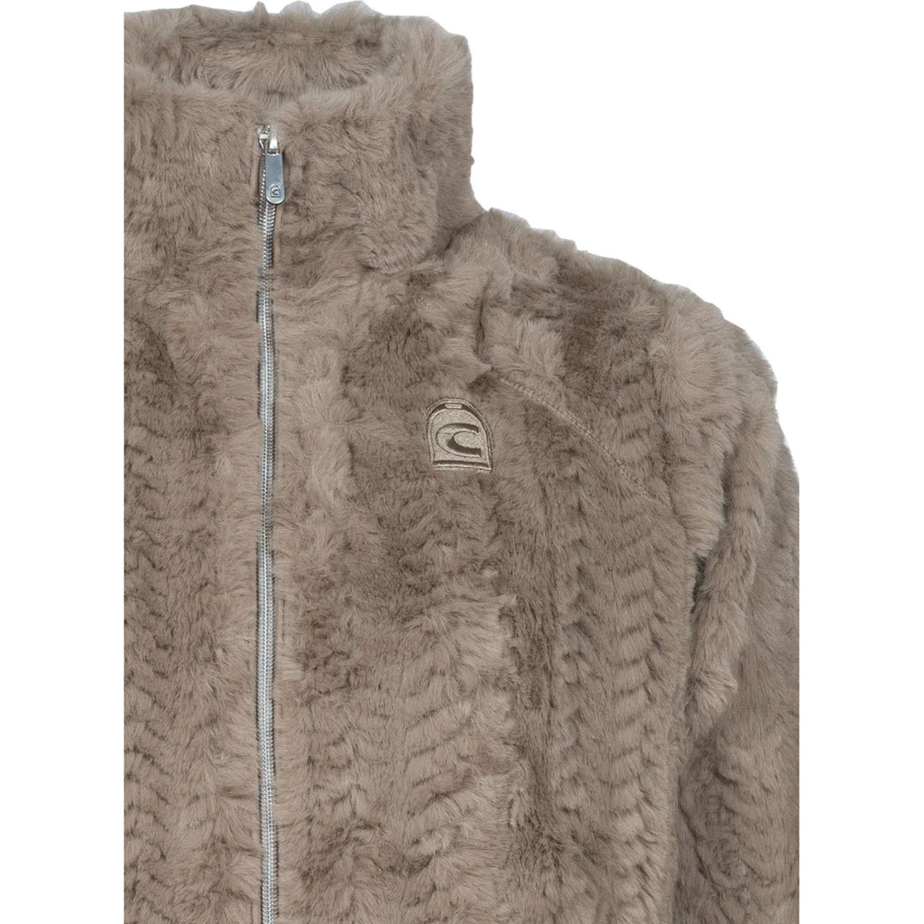 Cavallo Felpa con cappuccio e zip CavalDea Latte
