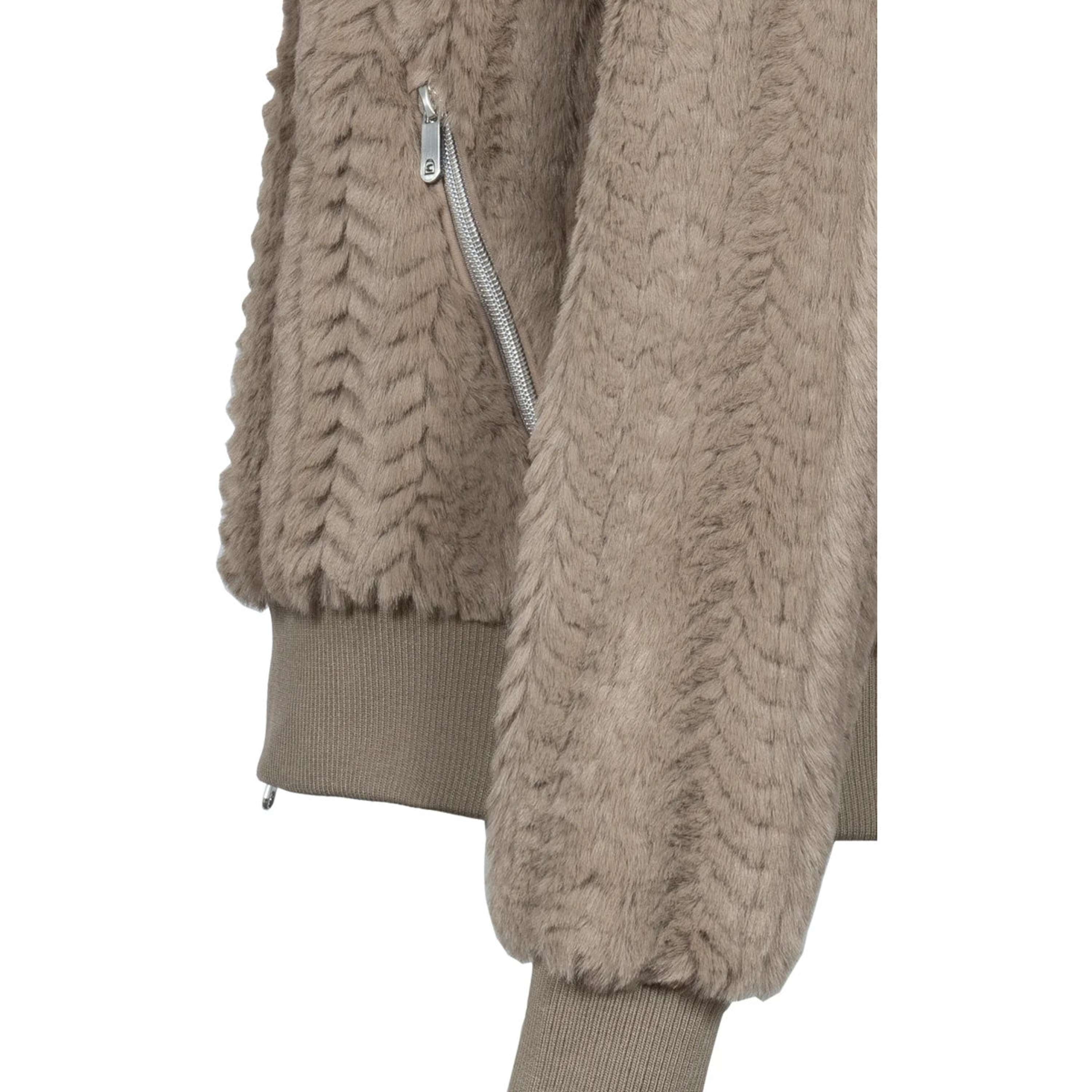 Cavallo Felpa con cappuccio e zip CavalDea Latte