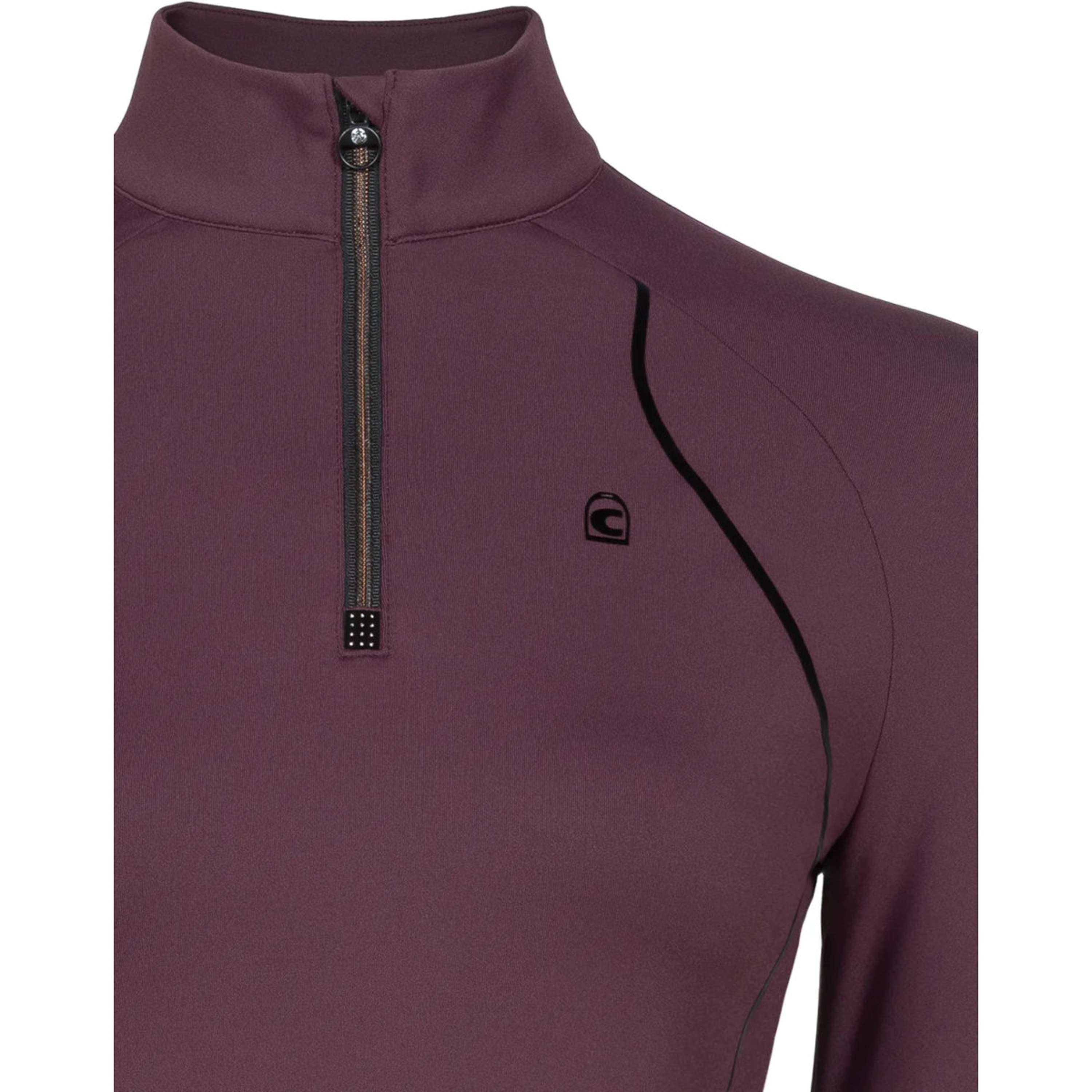 Cavallo Maglia CavalDivya Maniche Lunghe Dusty Plum