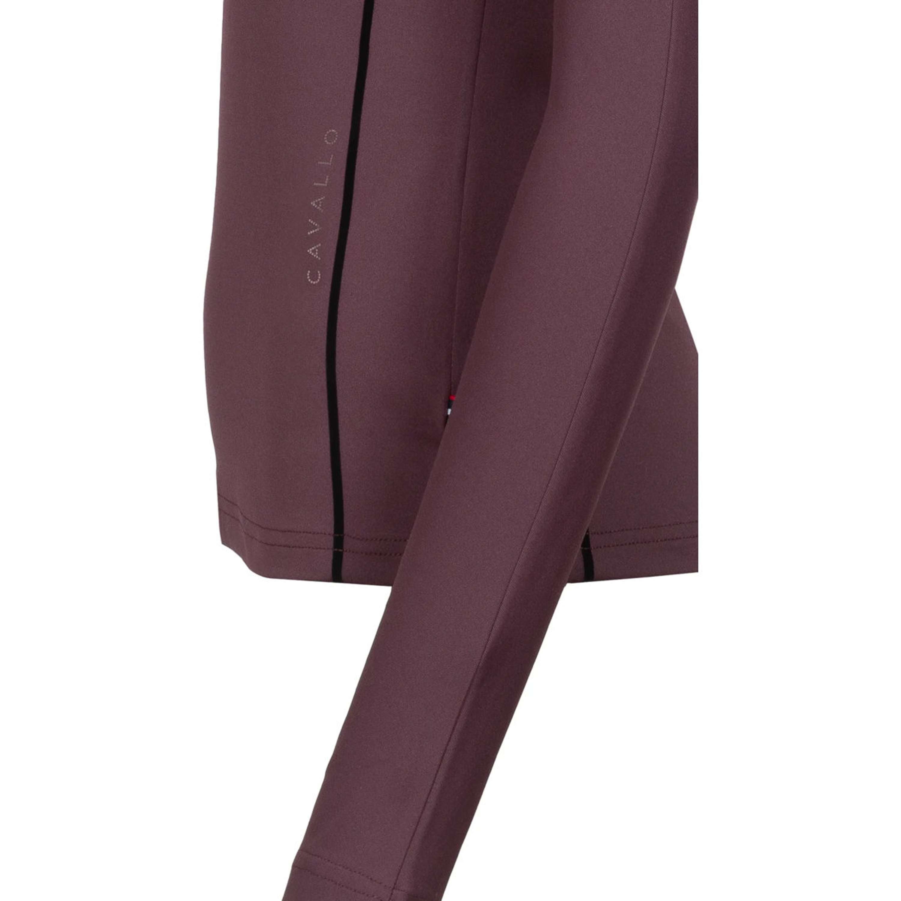 Cavallo Maglia CavalDivya Maniche Lunghe Dusty Plum
