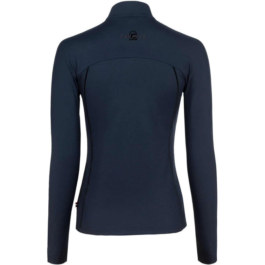 Cavallo Maglia CavalDivya Maniche Lunghe Blu scuro