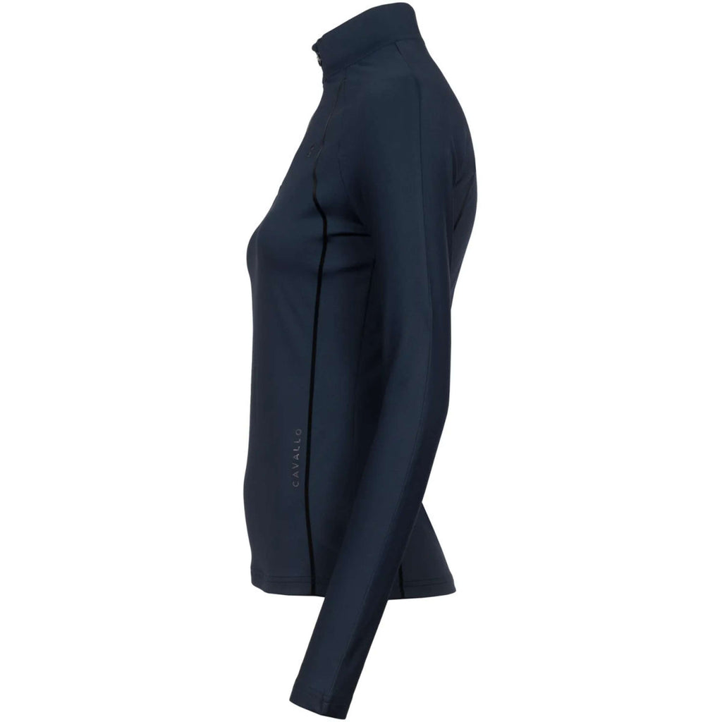 Cavallo Maglia CavalDivya Maniche Lunghe Blu scuro