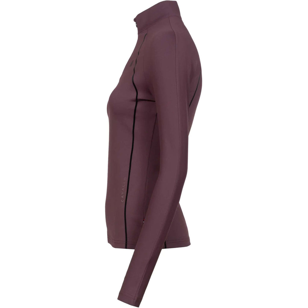 Cavallo Maglia CavalDivya Maniche Lunghe Dusty Plum