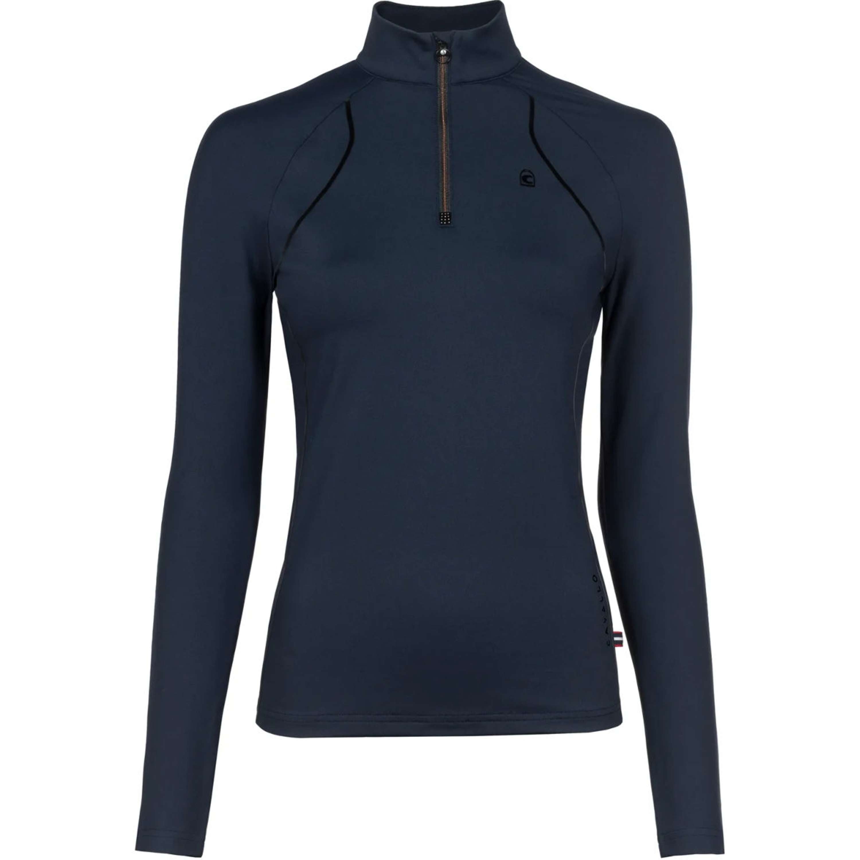 Cavallo Maglia CavalDivya Maniche Lunghe Blu scuro