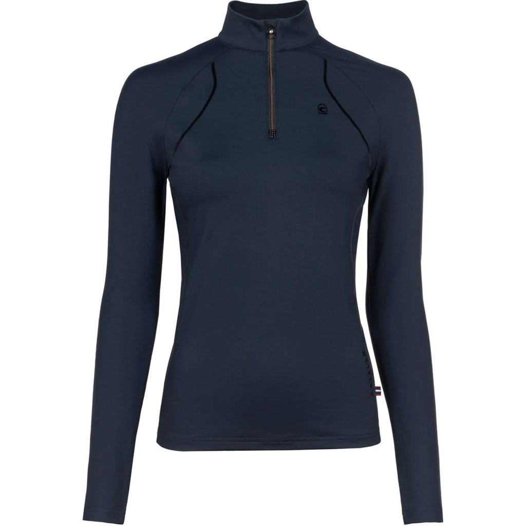 Cavallo Maglia CavalDivya Maniche Lunghe Blu scuro