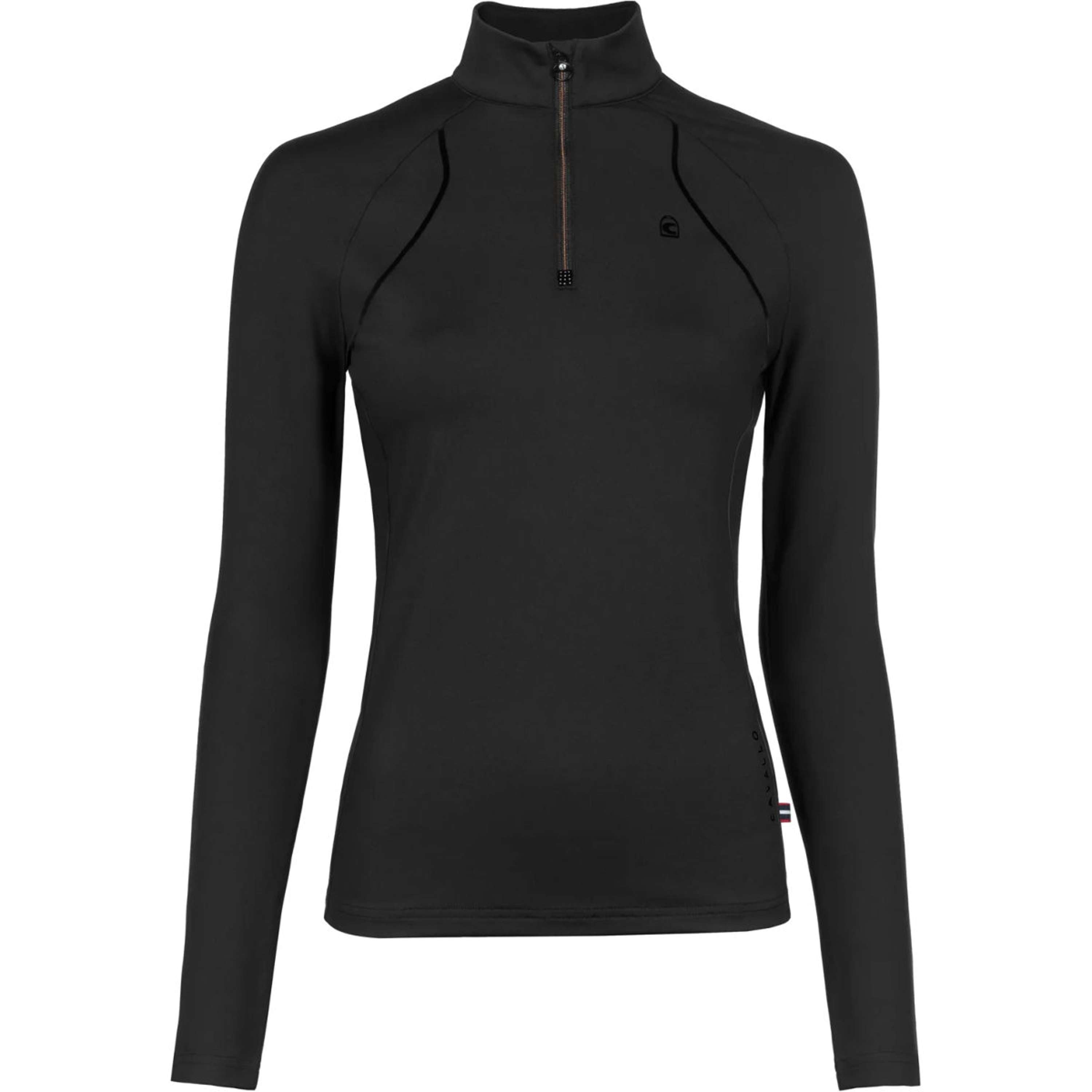 Cavallo Maglia CavalDivya Maniche Lunghe Nero