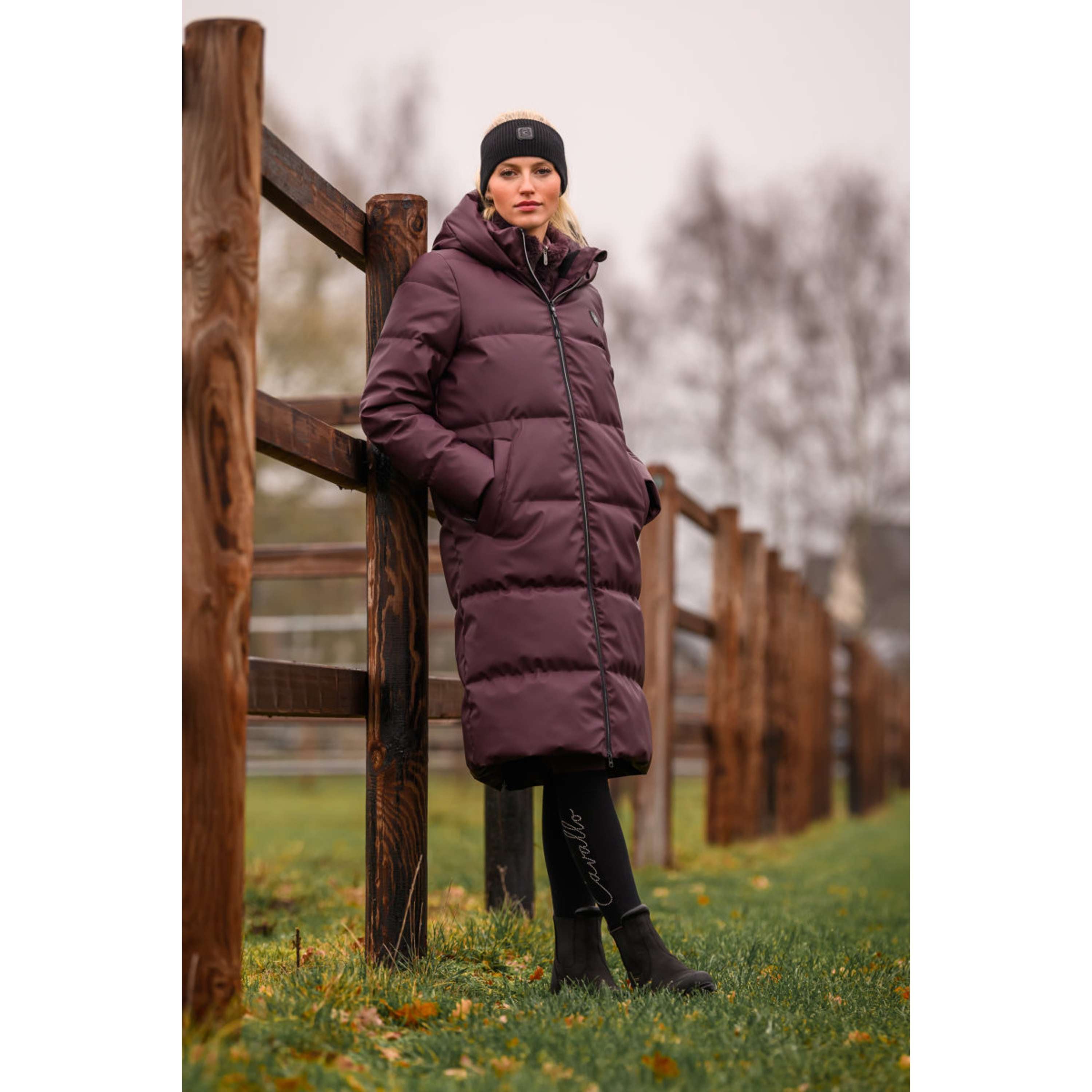 Cavallo Cappotto Lungo CavalDaly Dusty Plum