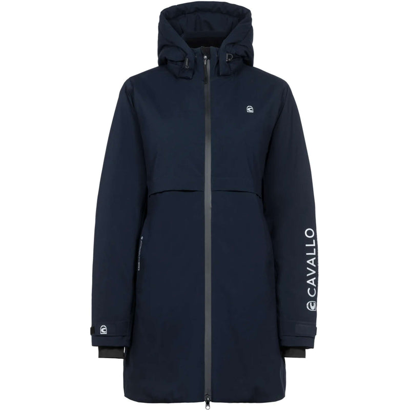 Cavallo Impermeabile Lungo CavalDira Blu scuro