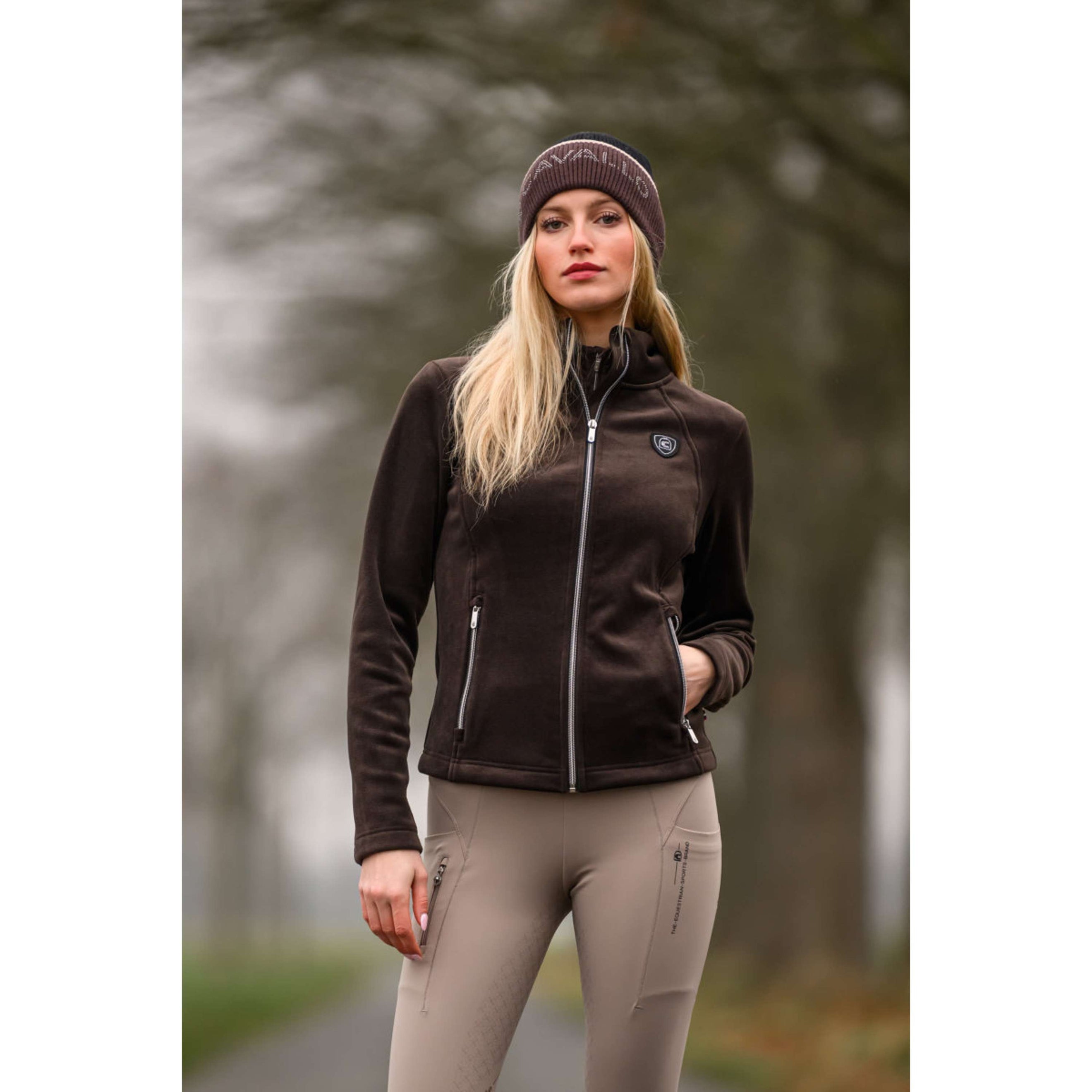 Cavallo Gilet da Allenamento CavalDetta Café Noir