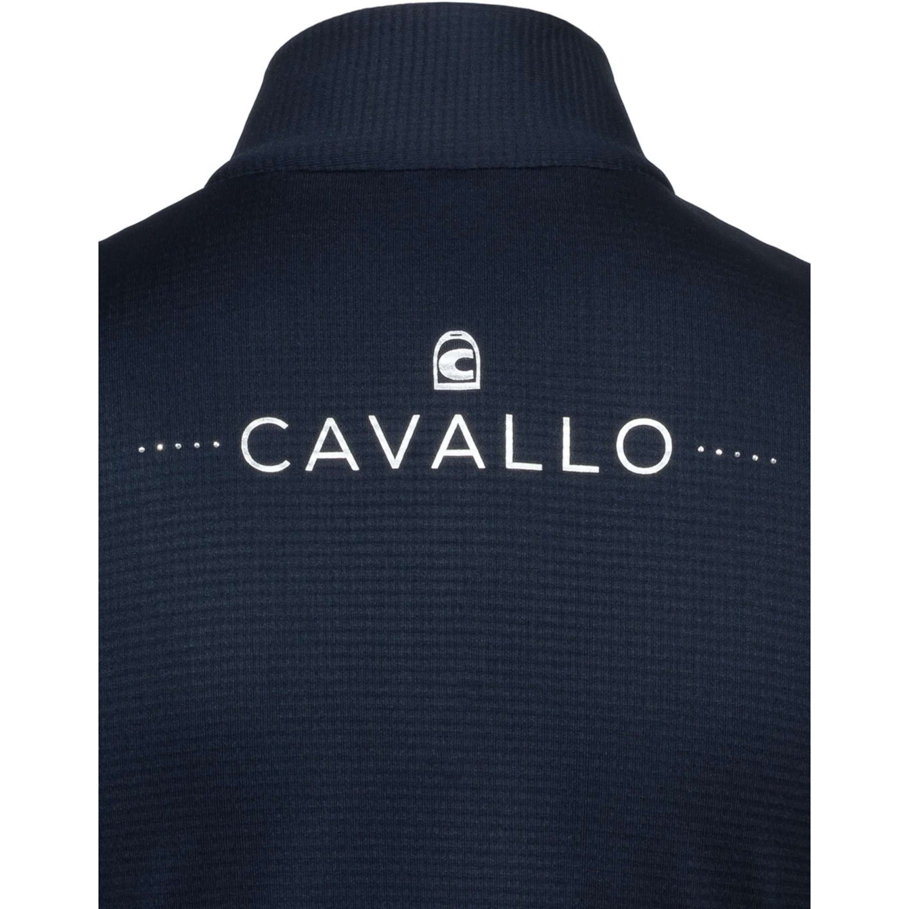 Cavallo Maglia CavalDuens Maniche Lunghe Blu scuro