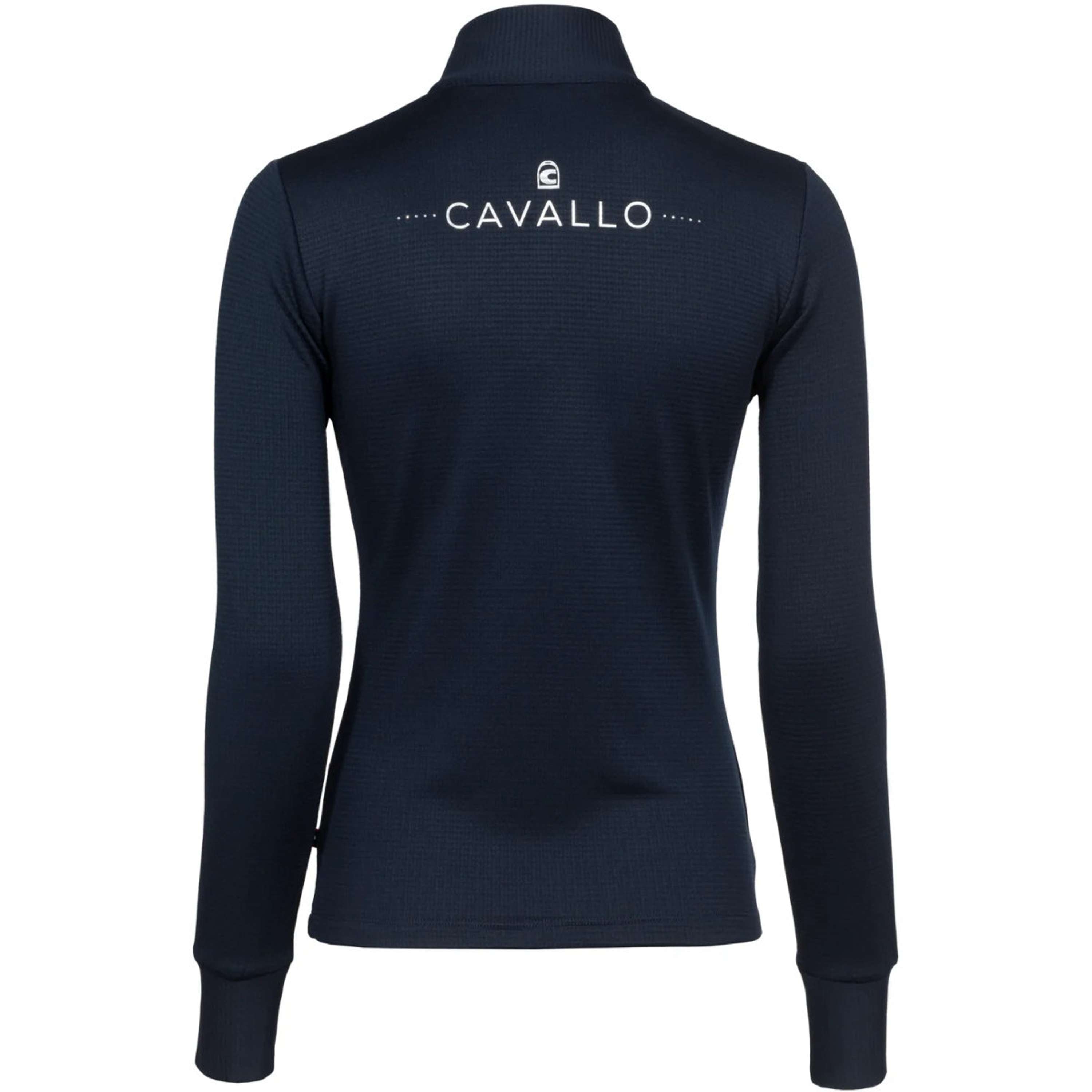 Cavallo Maglia CavalDuens Maniche Lunghe Blu scuro