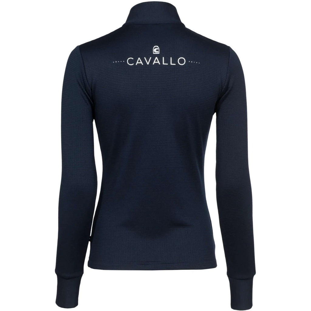 Cavallo Maglia CavalDuens Maniche Lunghe Blu scuro