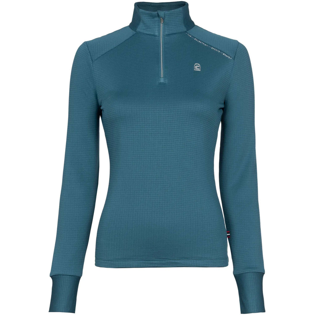 Cavallo Maglia CavalDuens Maniche Lunghe Dark Peacock