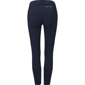 Cavallo Pantaloni da Equitazione Caja Grip Hi Waist Blu intenso/Blu scuro
