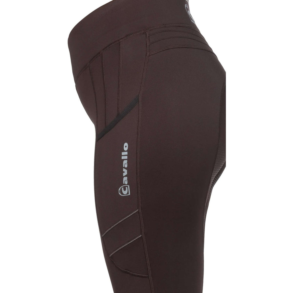 Cavallo Leggings da Equitazione CavalLin Grip Rl Full Grip Café Noir