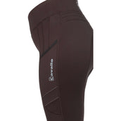 Cavallo Leggings da Equitazione CavalLin Grip Rl Full Grip Café Noir