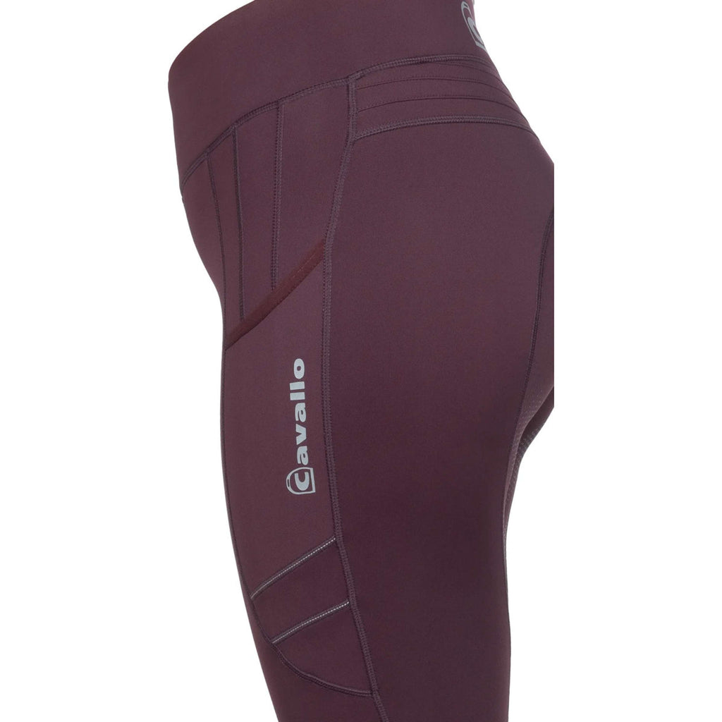 Cavallo Leggings da Equitazione CavalLin Grip Rl Full Grip Dusty Plum