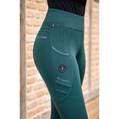 Cavallo Leggings da Equitazione CavalLin Grip Rl Full Grip Dark Peacock