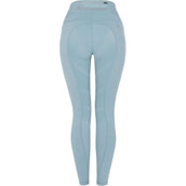 Cavallo Leggings da Equitazione CavalLin Grip RL Full Grip Soft Aqua
