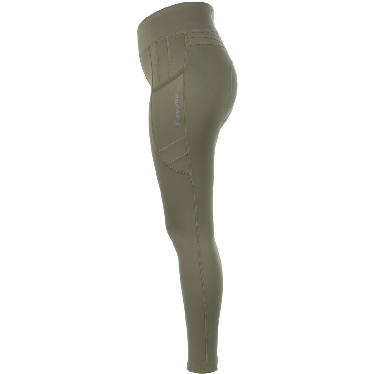 Cavallo Leggings da Equitazione Cavallin Grip RL Full Grip Tea Leaf