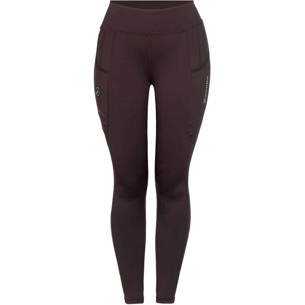 Cavallo Leggings da Equitazione CavalLin Grip Rl Full Grip Café Noir
