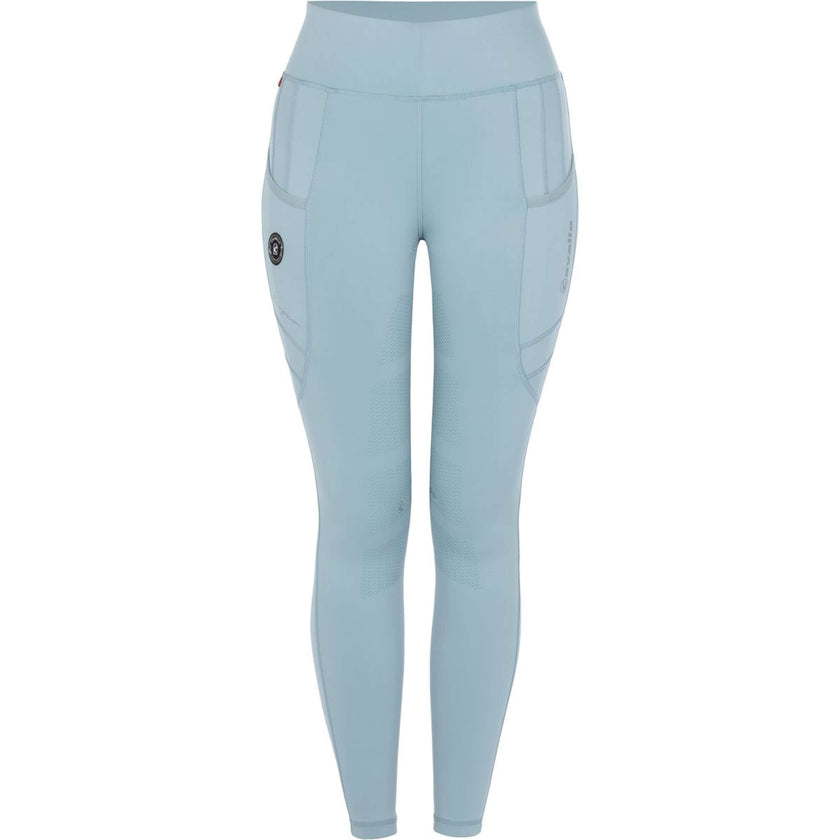 Cavallo Leggings da Equitazione CavalLin Grip RL Full Grip Soft Aqua