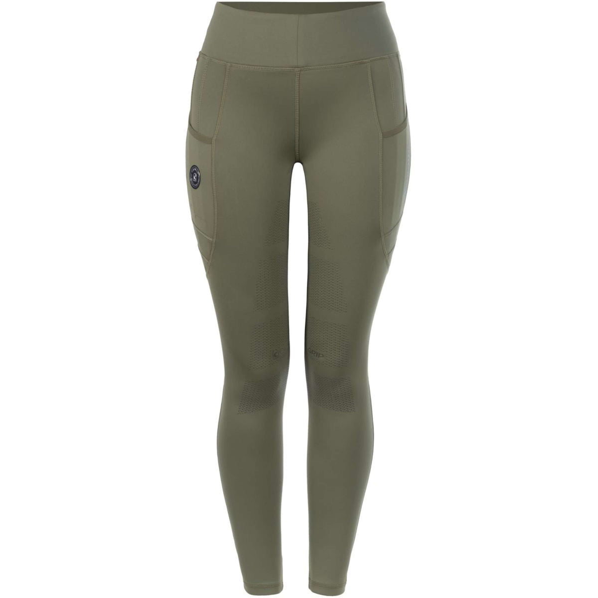 Cavallo Leggings da Equitazione Cavallin Grip RL Full Grip Tea Leaf