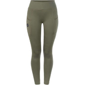 Cavallo Leggings da Equitazione Cavallin Grip RL Full Grip Tea Leaf