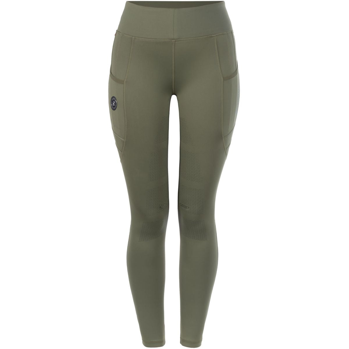 Cavallo Leggings da Equitazione Cavallin Grip RL Full Grip Tea Leaf