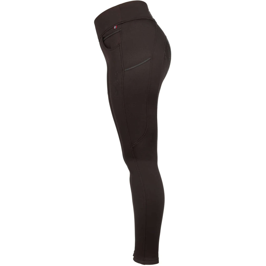 Cavallo Leggings da Equitazione CavalLiz Grip Rl Full Grip Café Noir